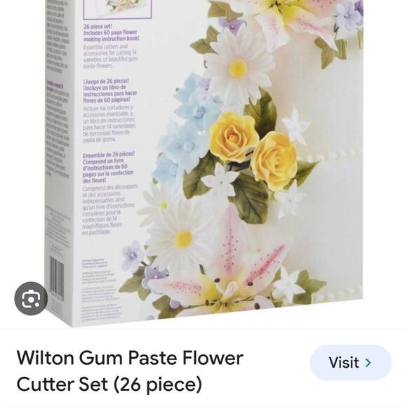 Wilton gum paste flowers kit - Picture 5 of 5